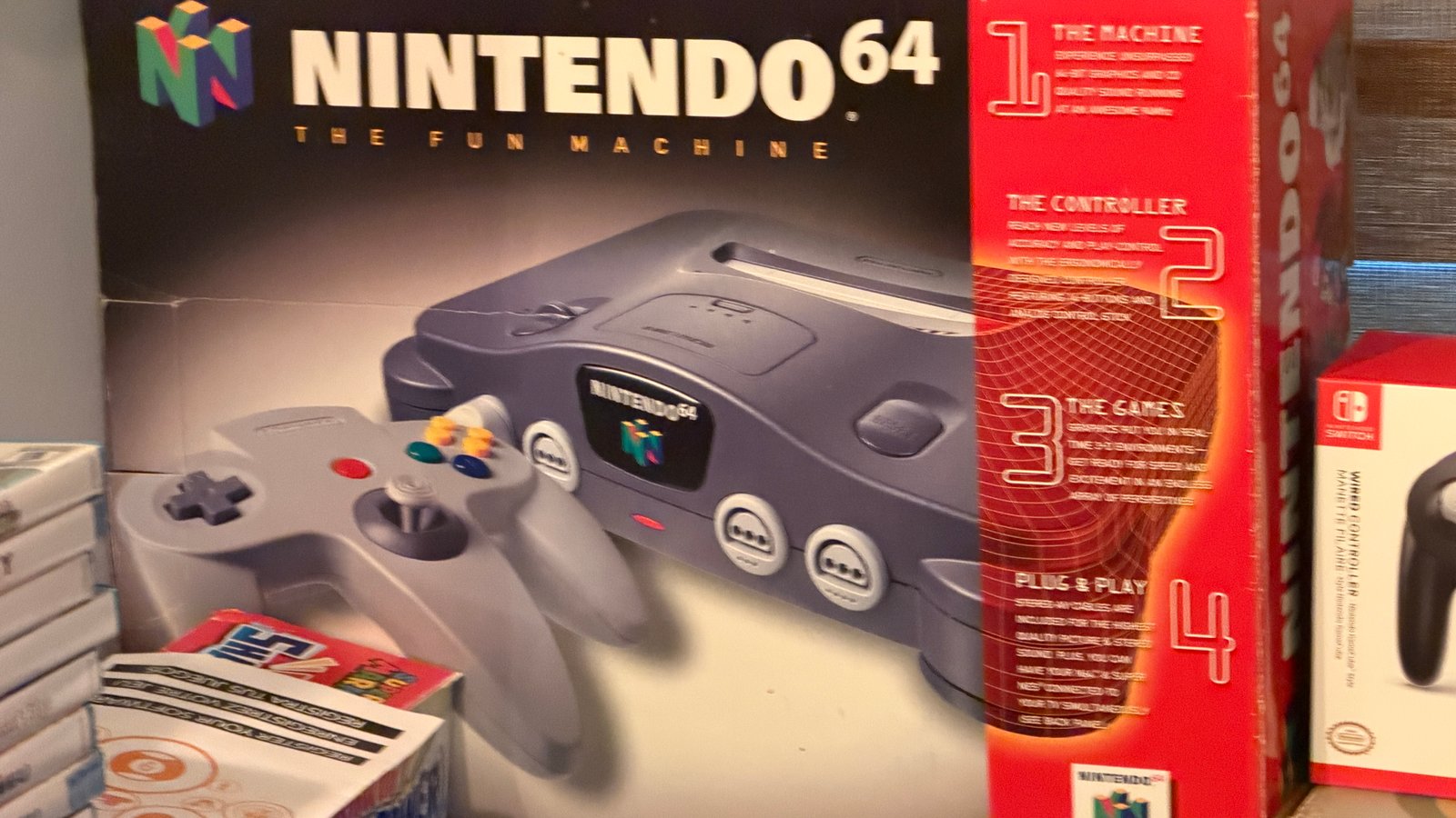 Boxed Nintendo 64 console