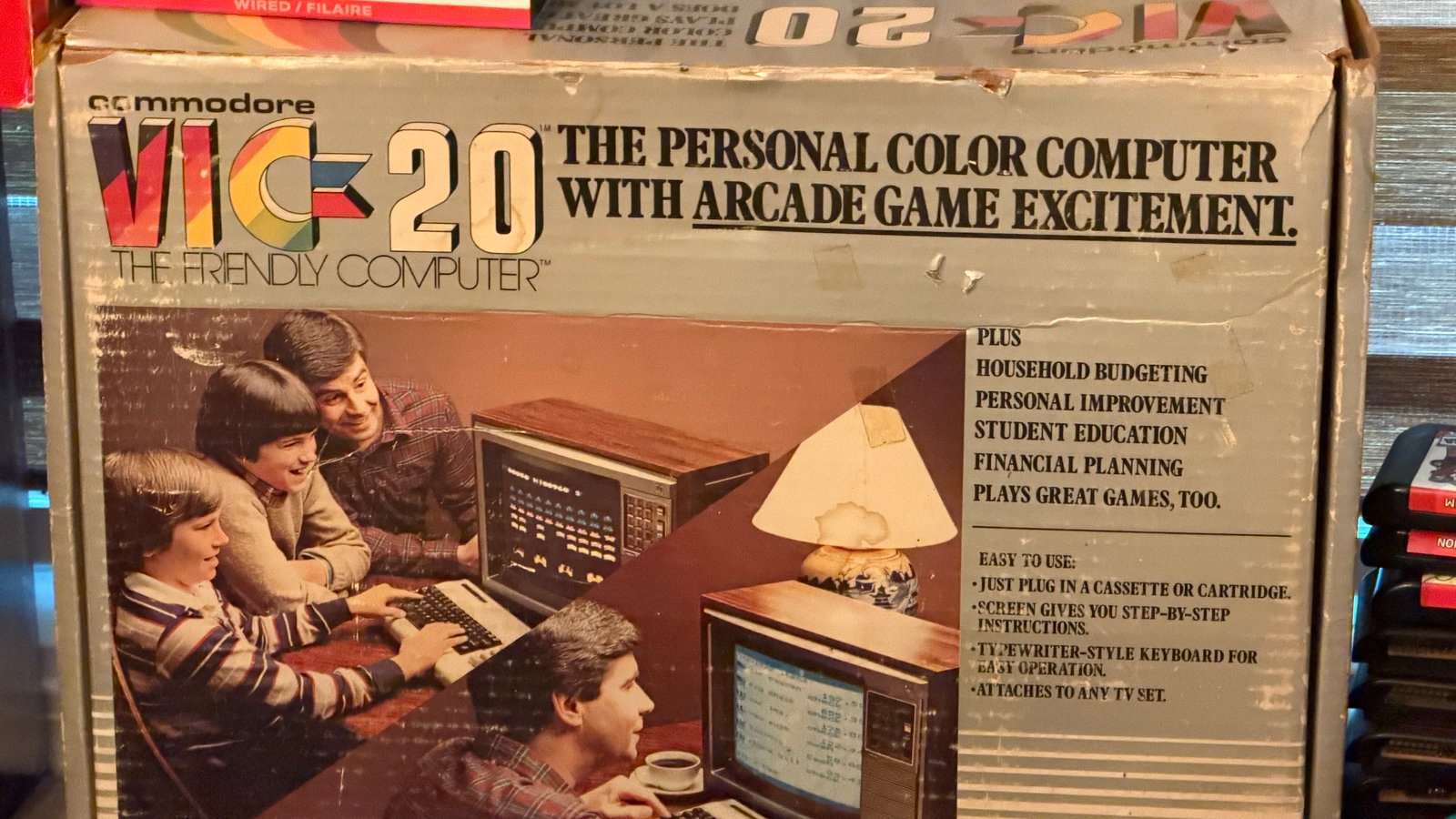 Commodore VIC-20 original carton